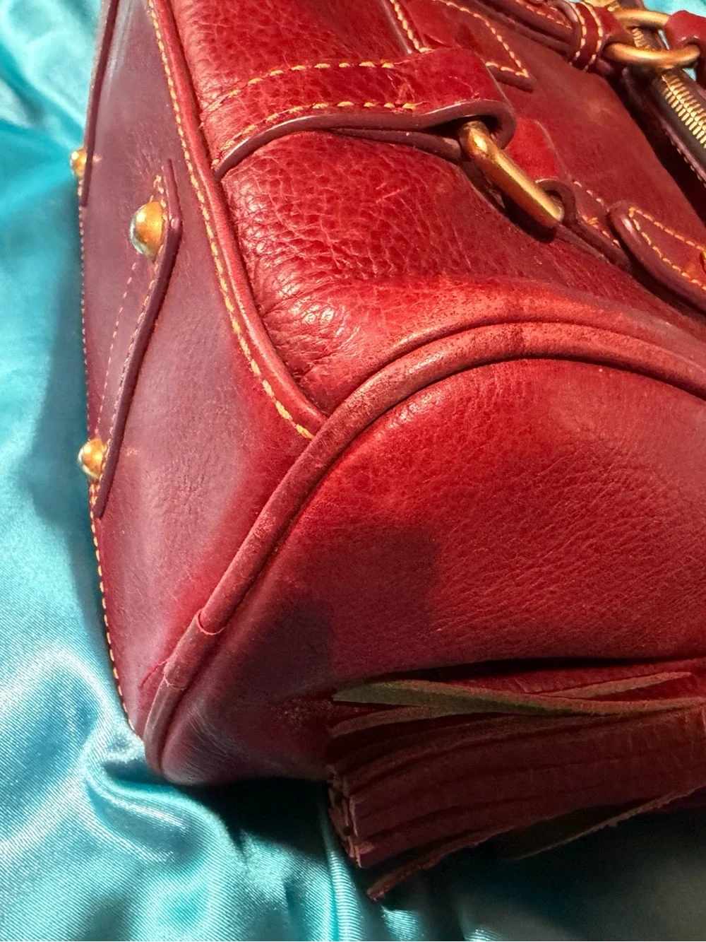 Dooney & Bourke Florentine Mini Satchel and Continental Clutch